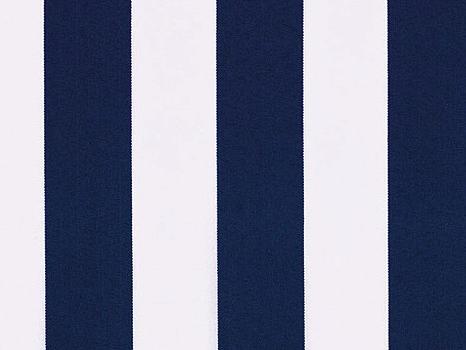 Blauw/ Wit polyester vervangdoek voor 500cm x 300cm zonwering